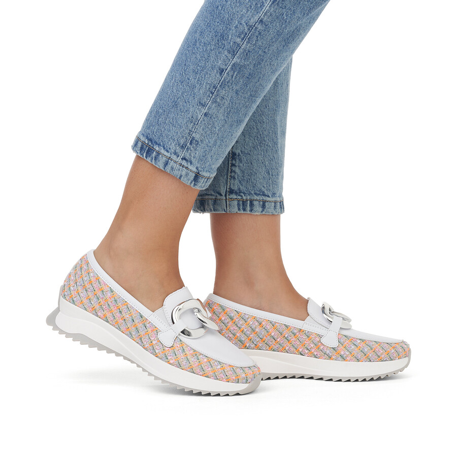 zapatos multielásticos para mujer rieker sport w1303-90