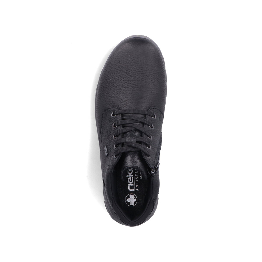botas negras con cremallera para hombre rieker 03632-00