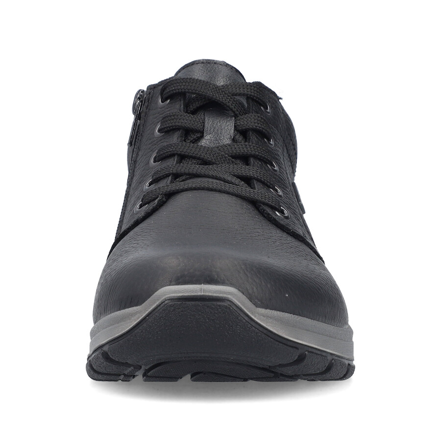 botas negras con cremallera para hombre rieker 03632-00