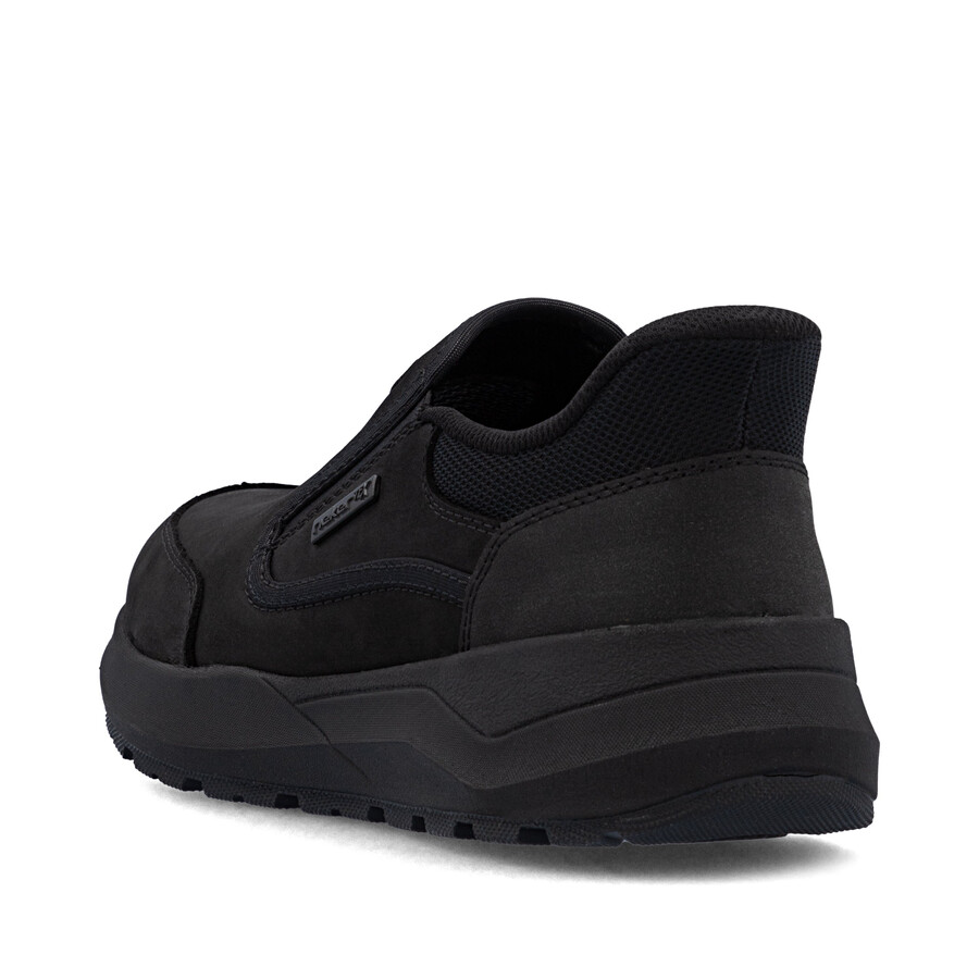 zapatos negros con elástico para hombre rieker 06052-00
