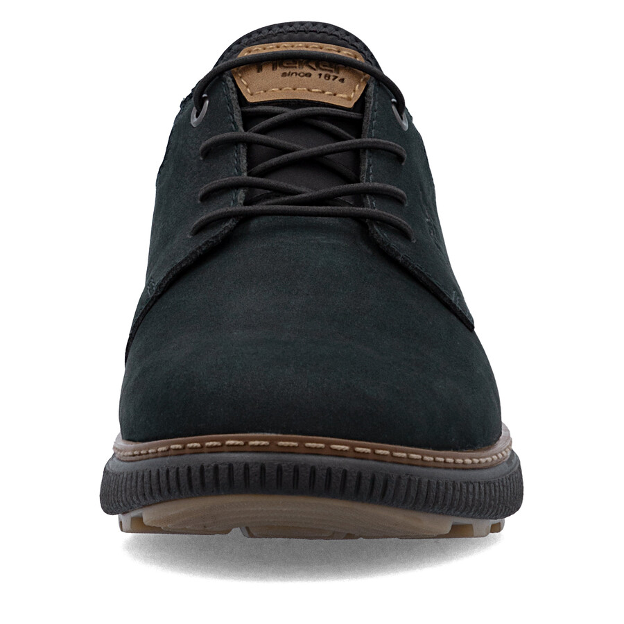 zapatos elásticos azules para hombre rieker b3357-15