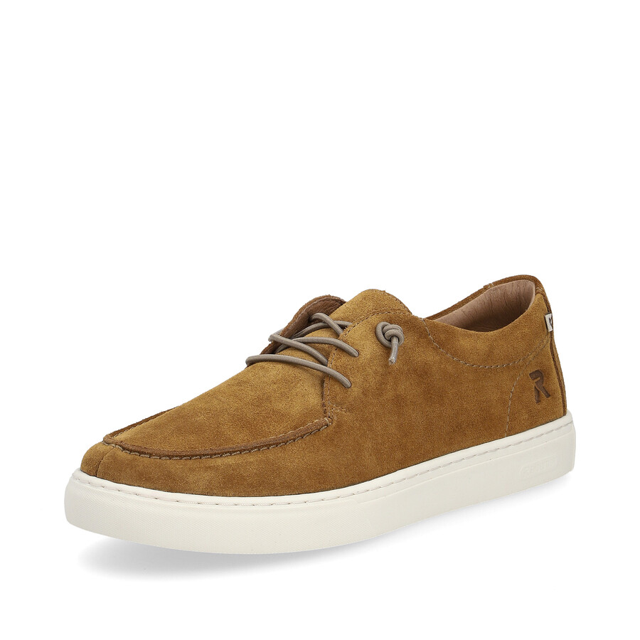 zapatos marrones con cordones para hombre rieker sport u0702-22