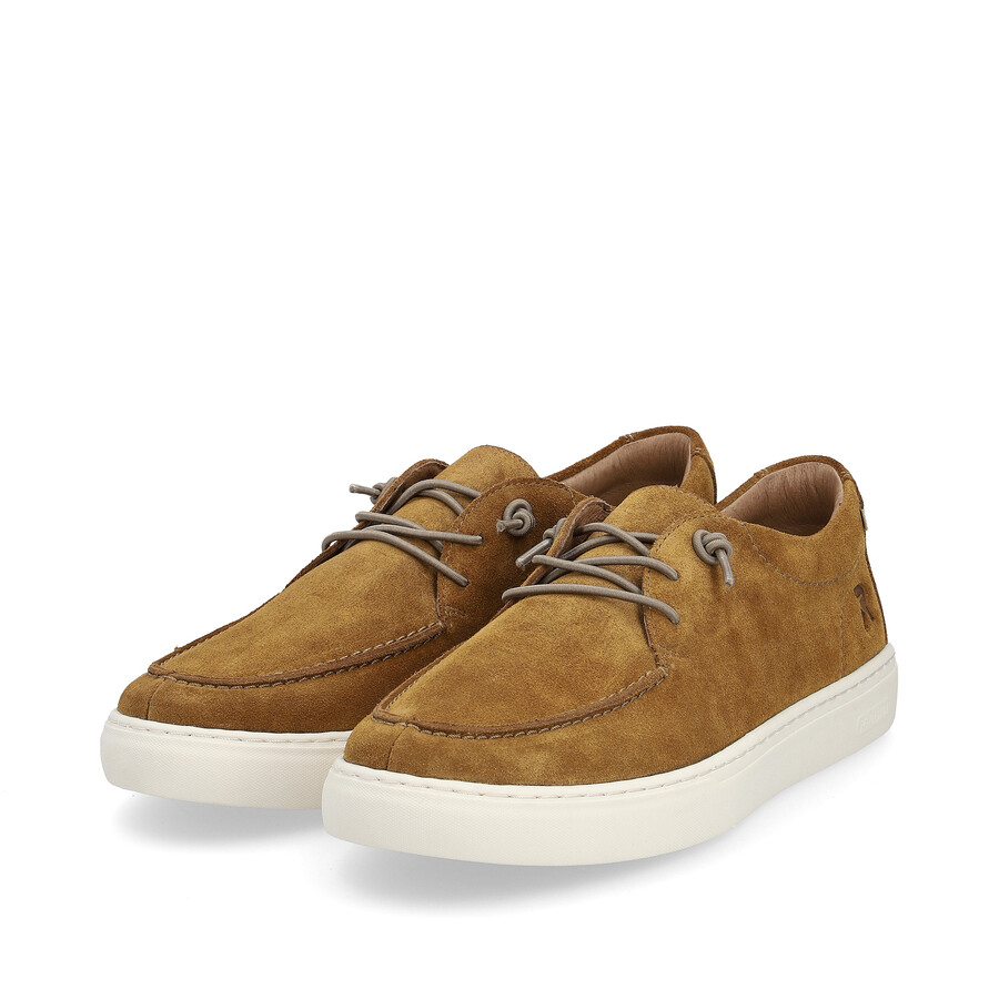 zapatos marrones con cordones para hombre rieker sport u0702-22