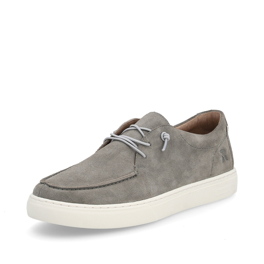 zapatos grises con cordones para hombre rieker sport u0702-42