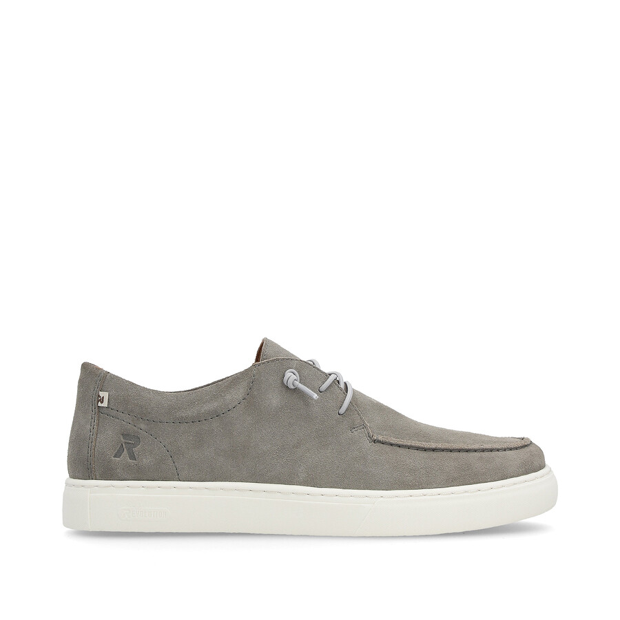 zapatos grises con cordones para hombre rieker sport u0702-42
