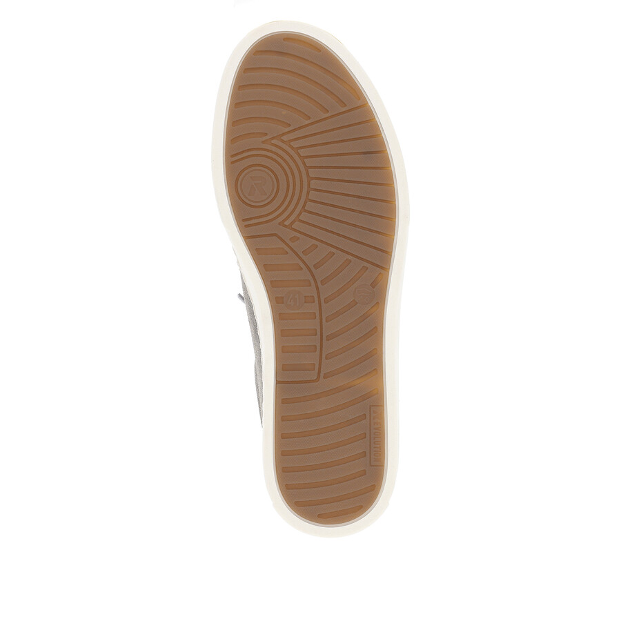 zapatos grises con cordones para hombre rieker sport u0702-42
