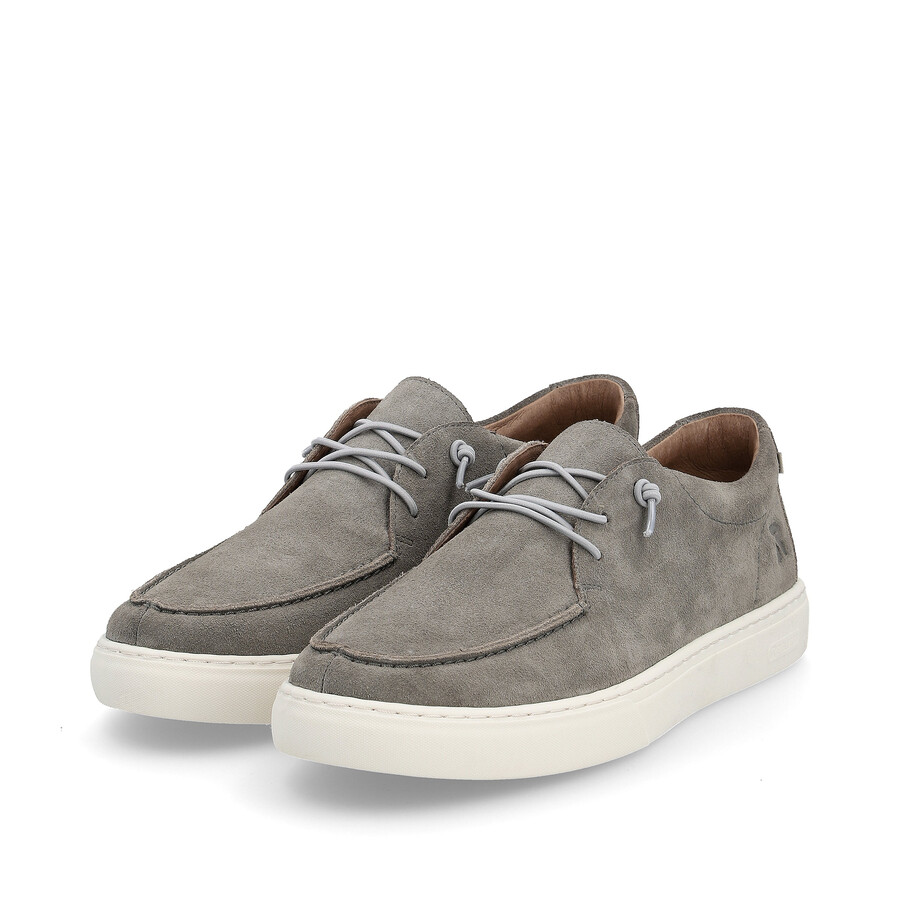 zapatos grises con cordones para hombre rieker sport u0702-42