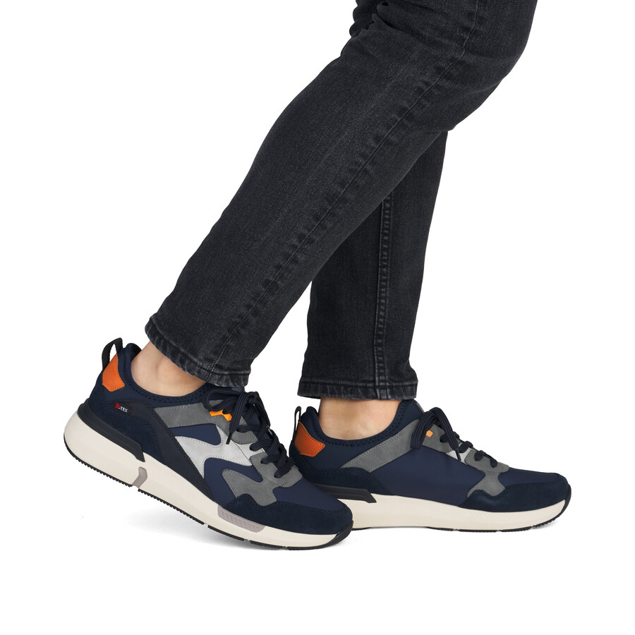 zapatillas deportivas azules para hombre rieker sport u1403-15