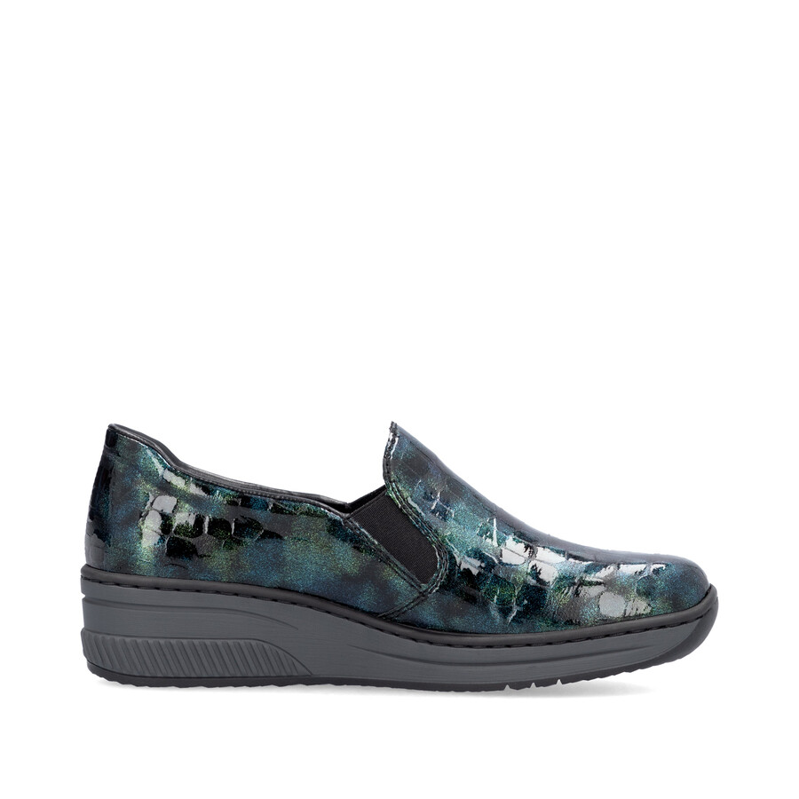 zapatos multielásticos para mujer rieker 48752-92