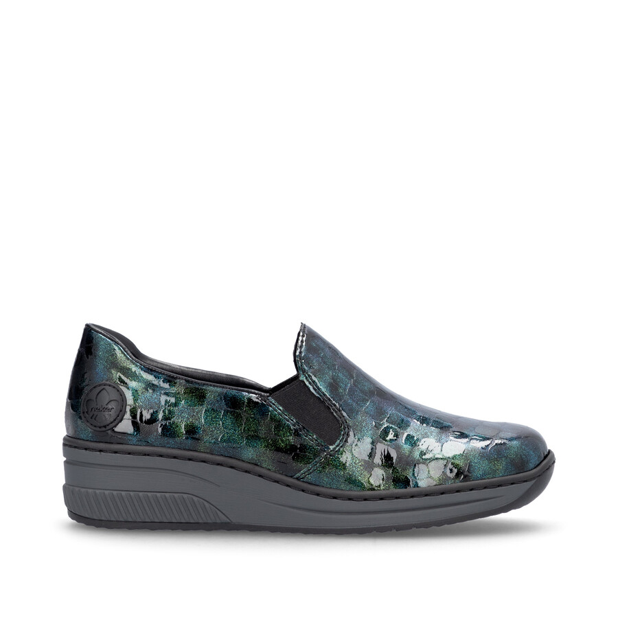 zapatos multielásticos para mujer rieker 48752-92