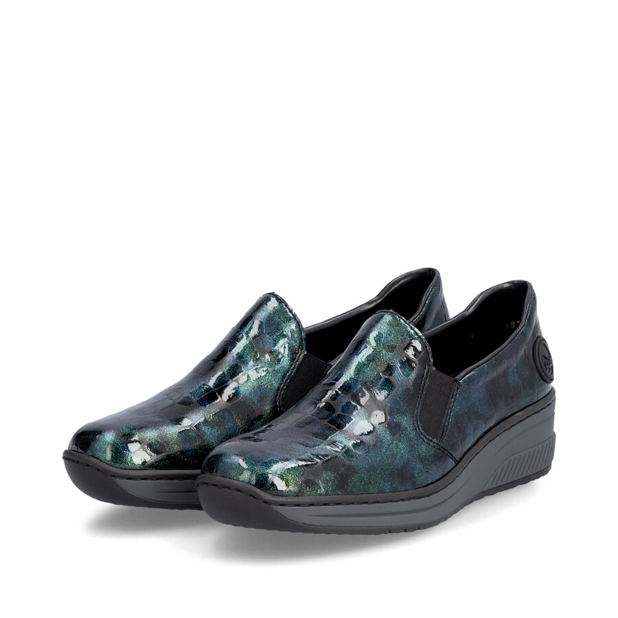 zapatos multielásticos para mujer rieker 48752-92