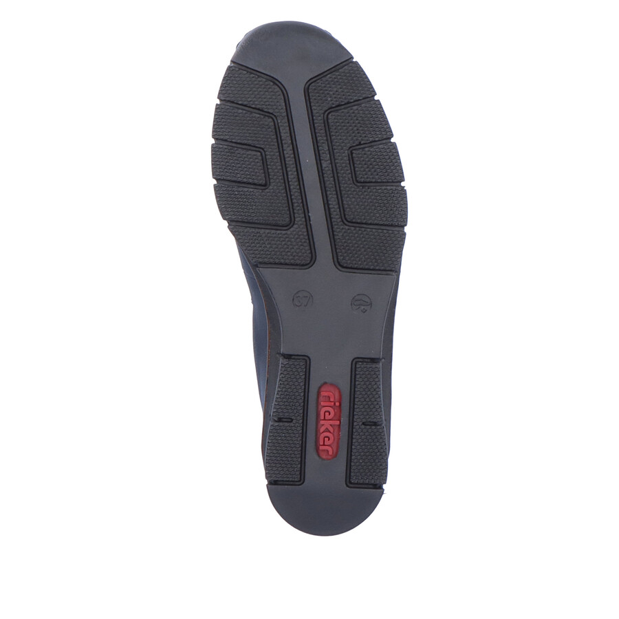 zapatos elásticos azules para mujer rieker 53751-14