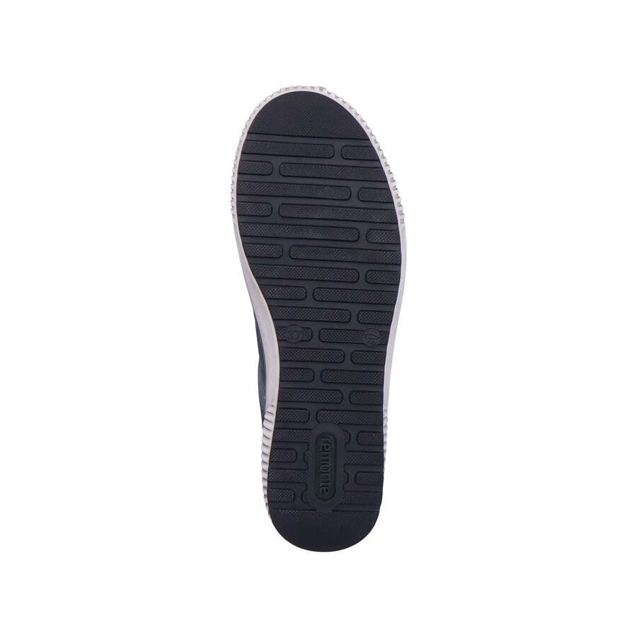 zapatos negros con cremallera para mujer remonte d0700-00