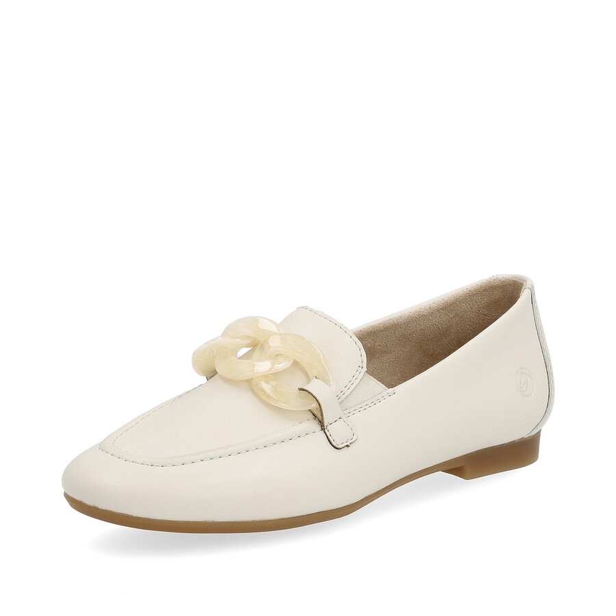 zapatos blancos con elástico para mujer remonte d0k00-80