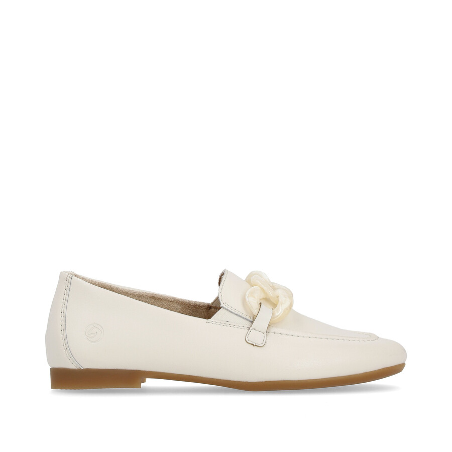 zapatos blancos con elástico para mujer remonte d0k00-80
