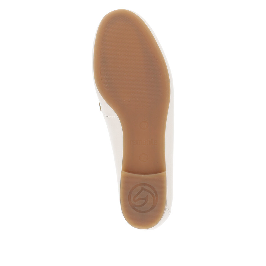 zapatos blancos con elástico para mujer remonte d0k00-80