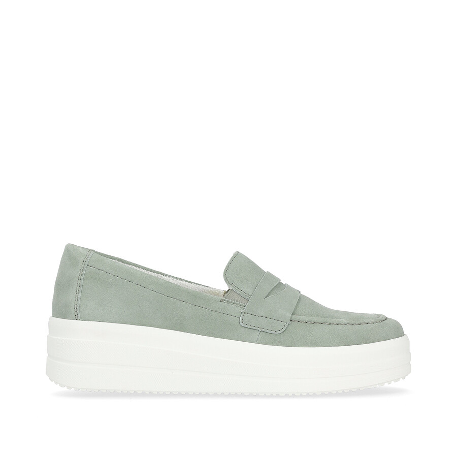 zapatos elásticos verdes para mujer remonte d1c05-52