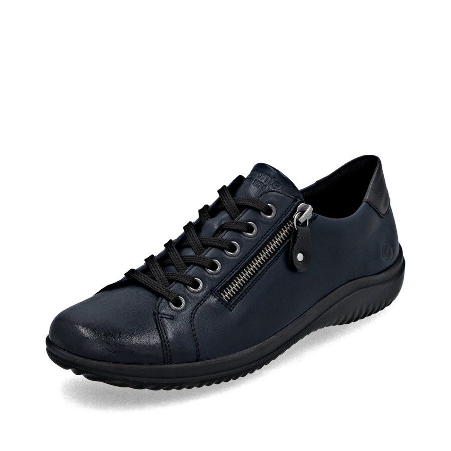 zapatos azules con cremallera para mujer remonte d1e03-14