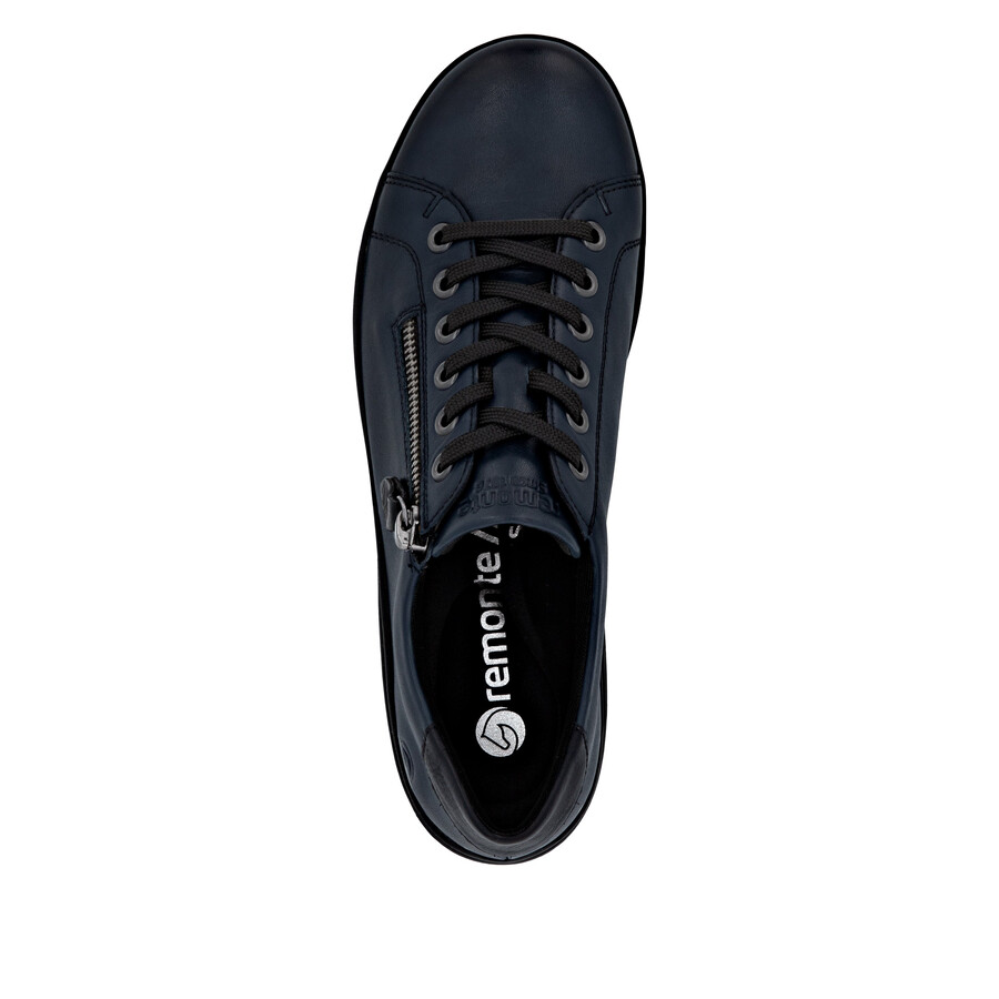 zapatos azules con cremallera para mujer remonte d1e03-14