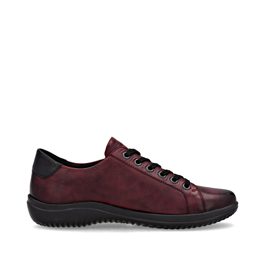 zapatos rojos con cremallera para mujer remonte d1e03-35