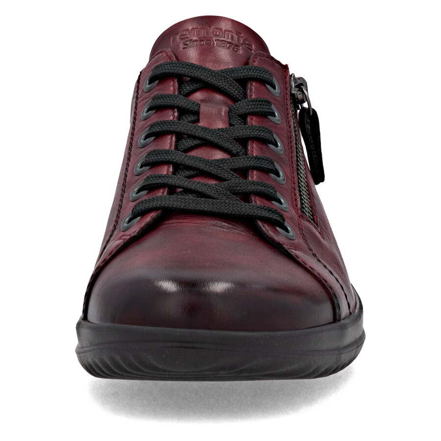 zapatos rojos con cremallera para mujer remonte d1e03-35
