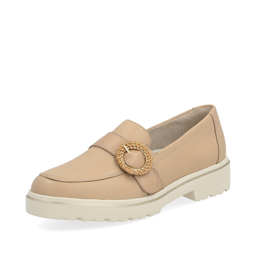 zapatos elásticos marrones para mujer remonte d1h00-20