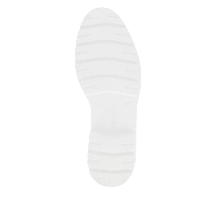 zapatos blancos con elástico para mujer remonte d1h00-80