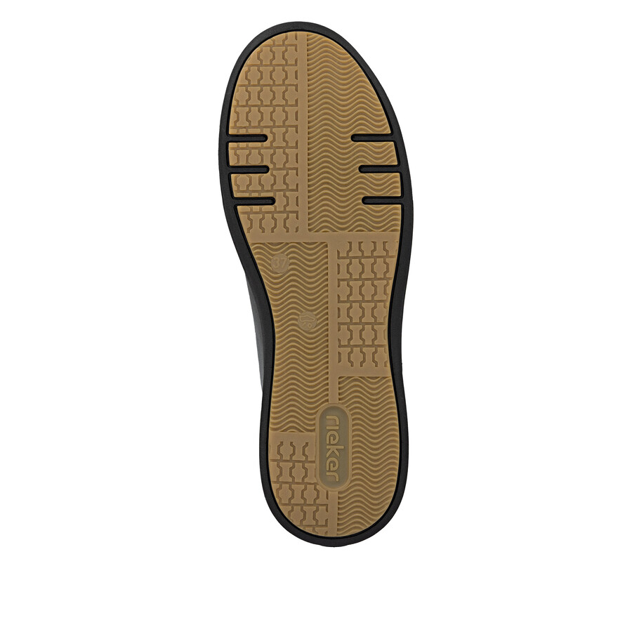 zapatos marrones con cremallera para mujer rieker m7711-25