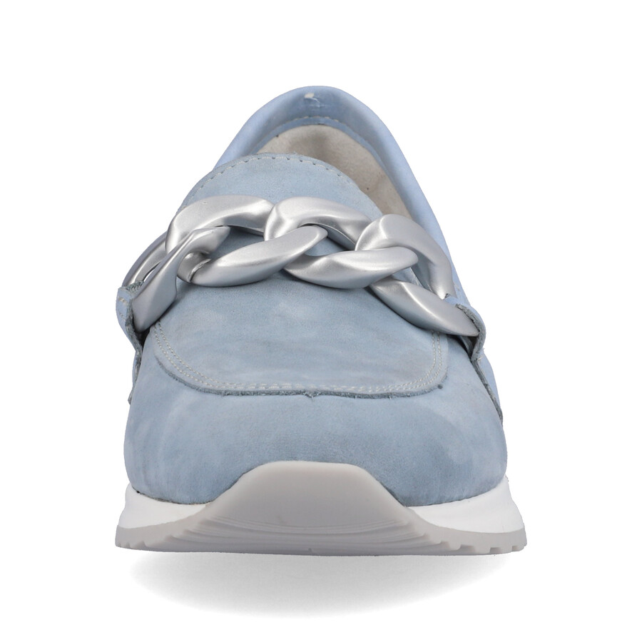 zapatos elásticos azules para mujer remonte r2544-10