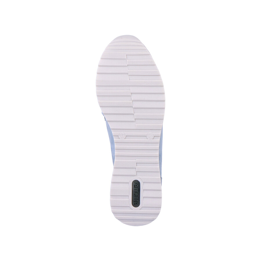 zapatos elásticos azules para mujer remonte r2544-10