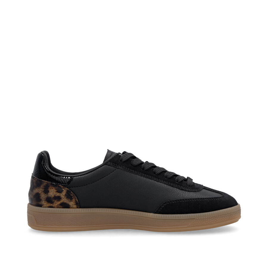 zapatillas negras para mujer rieker sport w2200-03