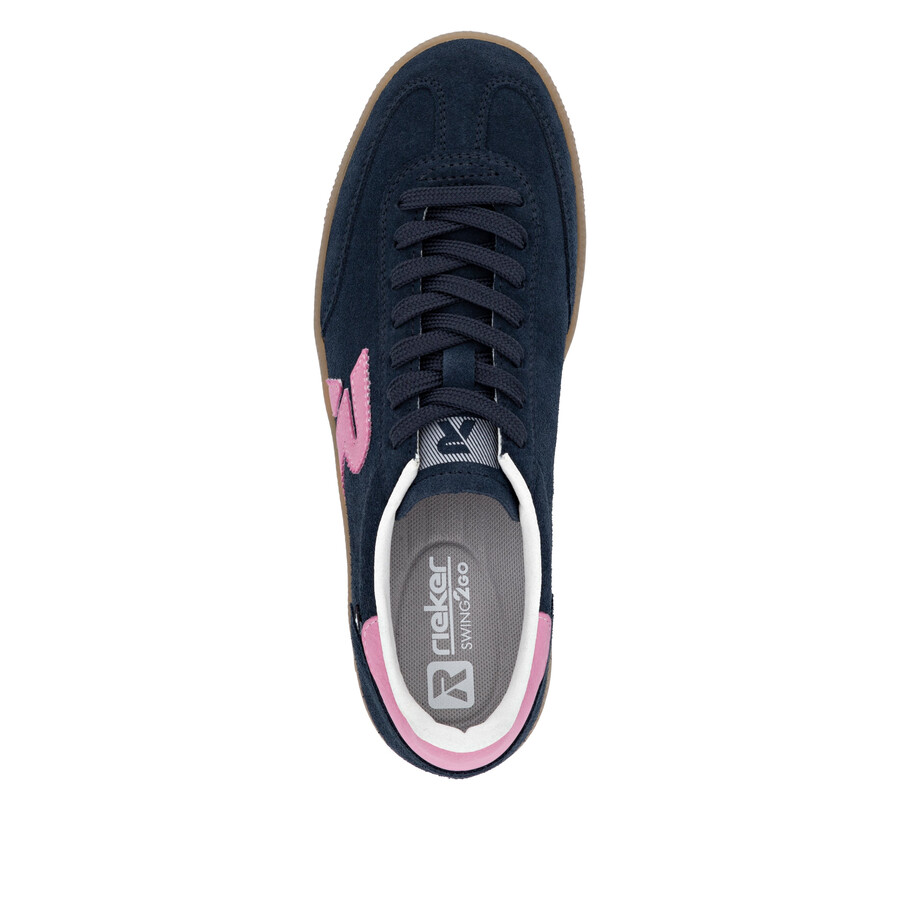 zapatillas azules para mujer rieker sport w2200-15