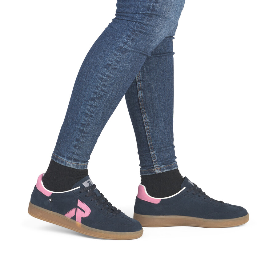 zapatillas azules para mujer rieker sport w2200-15