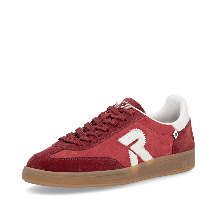 zapatillas rojas para mujer rieker sport w2200-33