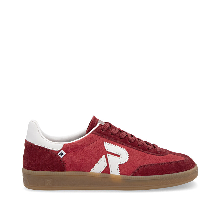 zapatillas rojas para mujer rieker sport w2200-33