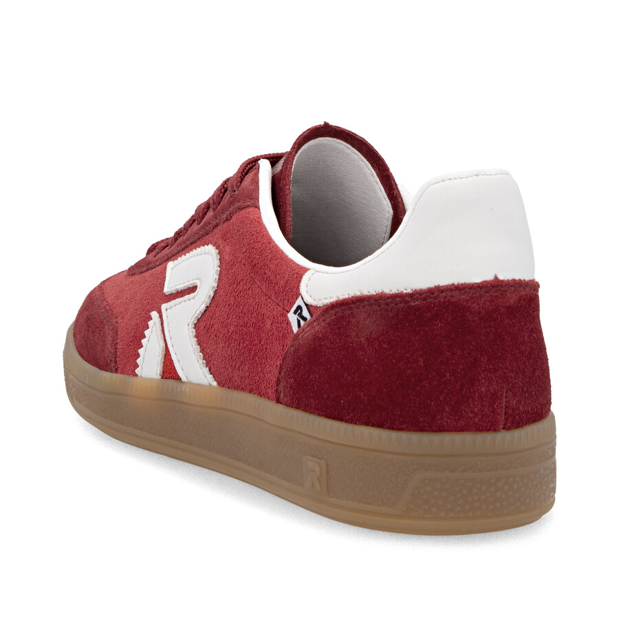 zapatillas rojas para mujer rieker sport w2200-33
