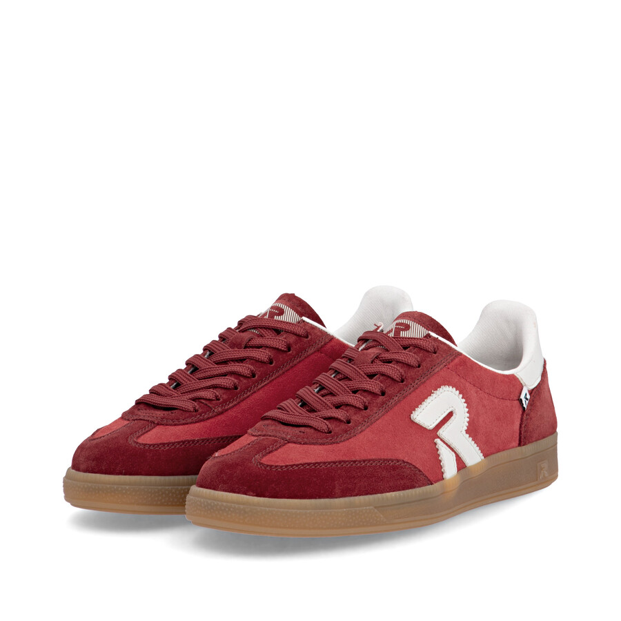 zapatillas rojas para mujer rieker sport w2200-33