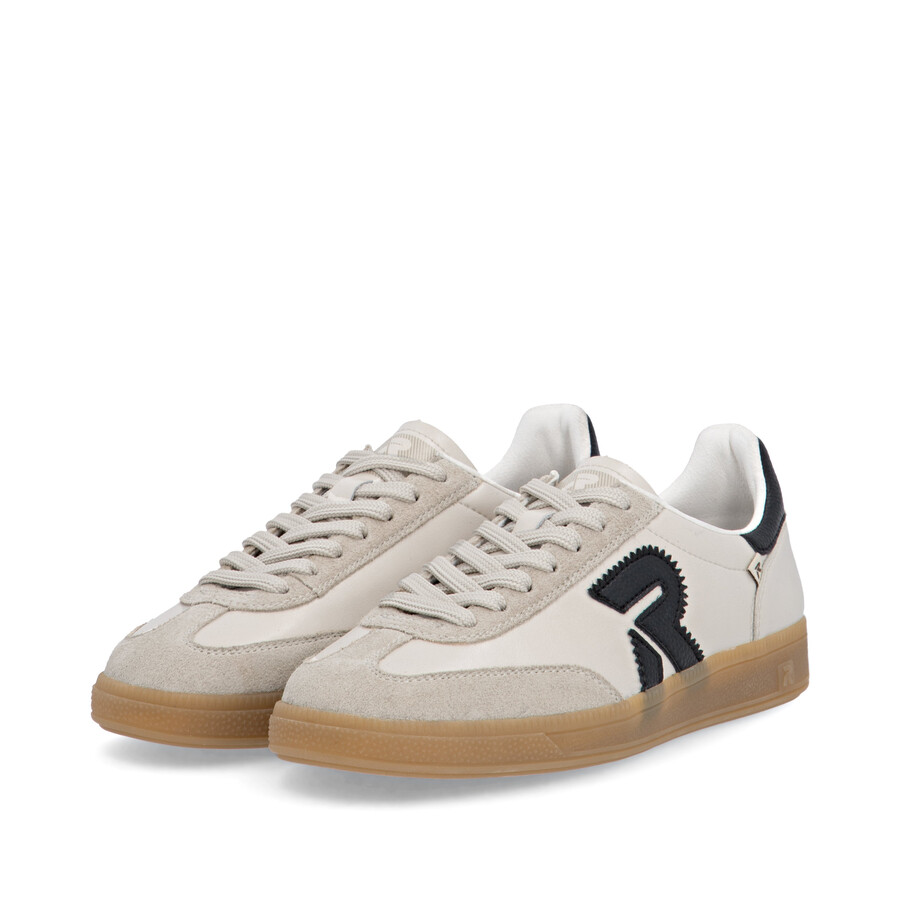 zapatillas beige para mujer rieker sport w2200-60