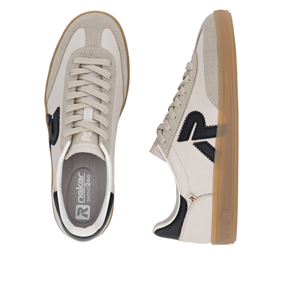 zapatillas beige para mujer rieker sport w2200-60