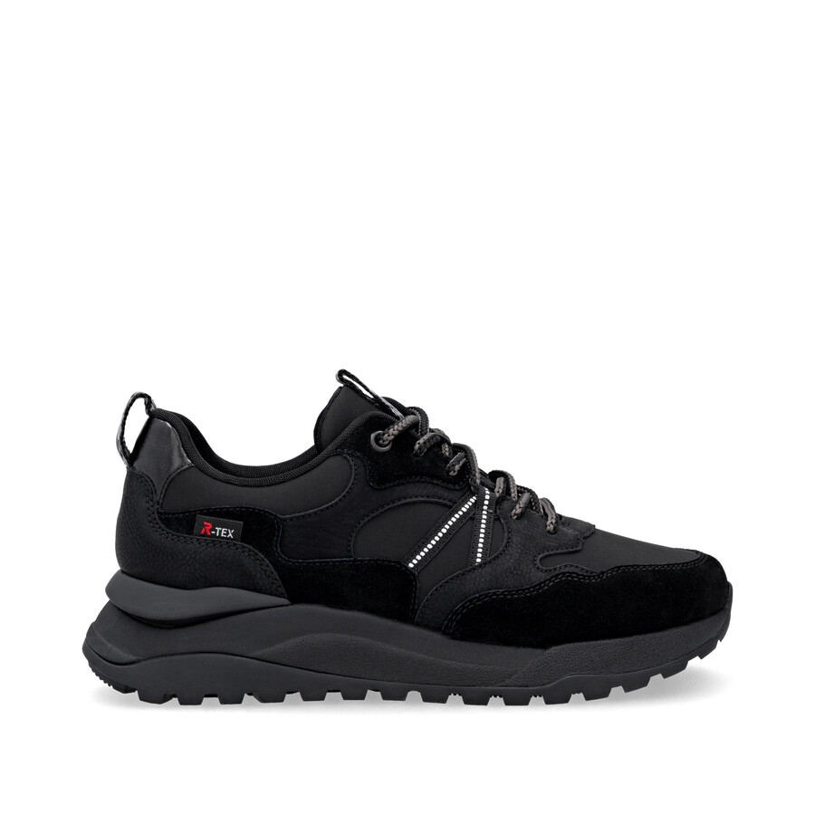 zapatillas negras para mujer rieker sport w2501-00