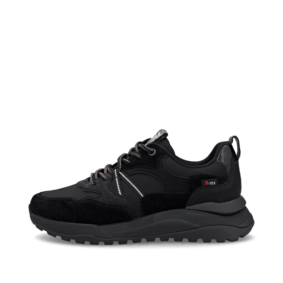 zapatillas negras para mujer rieker sport w2501-00