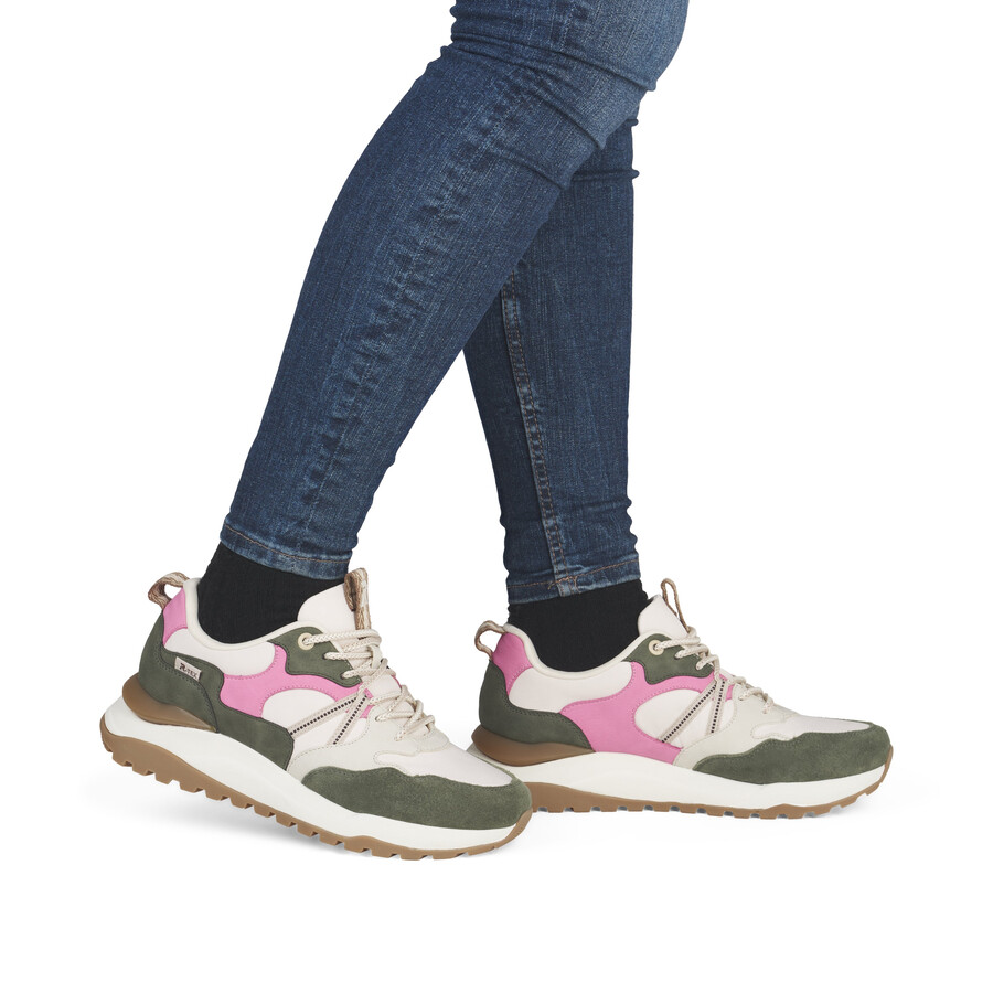zapatillas blancas para mujer rieker sport w2501-83