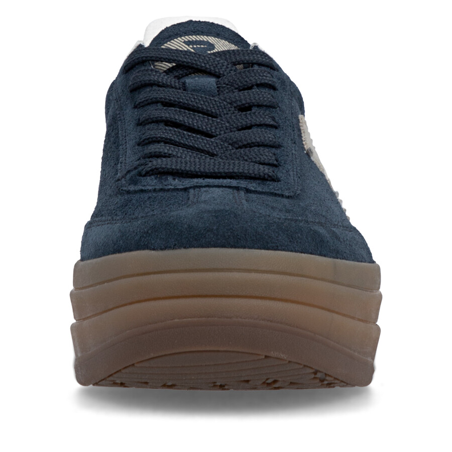 zapatos elásticos azules para mujer rieker sport w3700-14