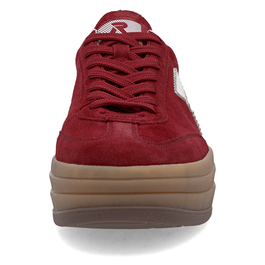 zapatillas rojas para mujer rieker sport w3700-35